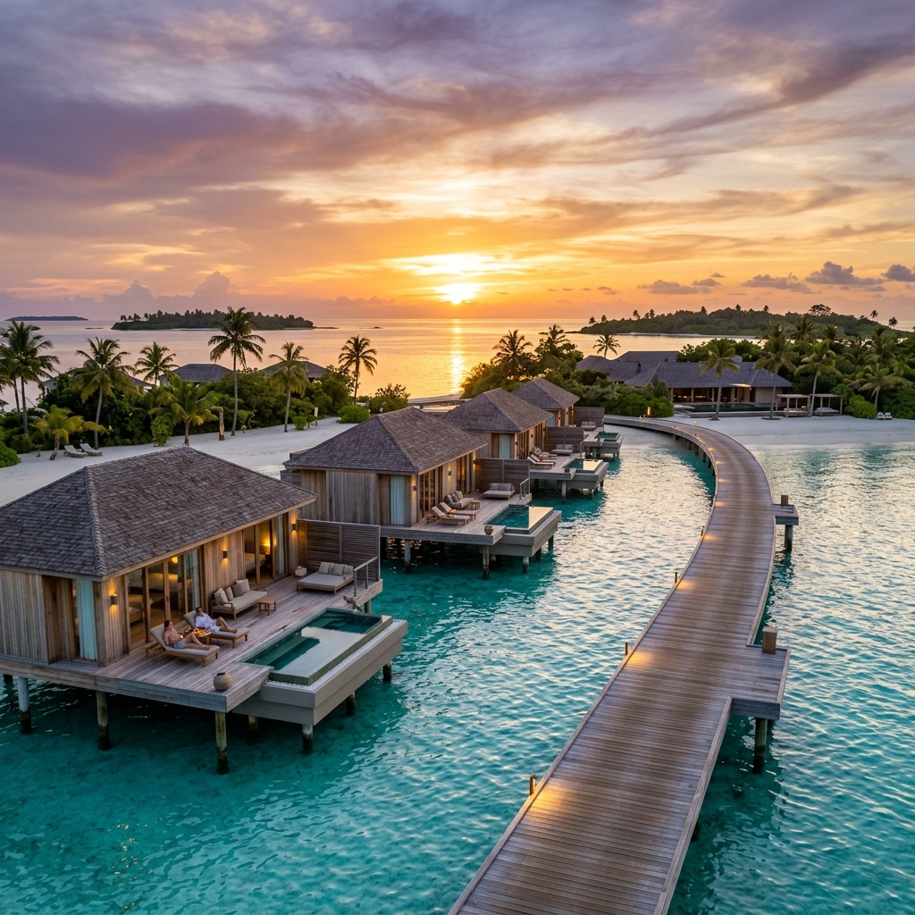 Luxury Resort Sunset